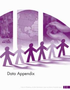 Data Appendix  Criteria for Philanthropy at Its Best: Benchmarks to Assess and Enhance Grantmaker Impact 105
