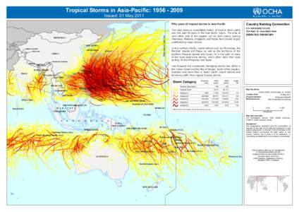 Tropical Storms in Asia-Pacific: [removed]Issued: 01 May 2011 Country Naming Convention  International Date Line