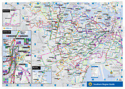 Town Hall railway station / Central railway station /  Sydney / Hurstville railway station / Strathfield railway station / Bus routes in Sydney / Metrobus / Transport in New South Wales / New South Wales / States and territories of Australia