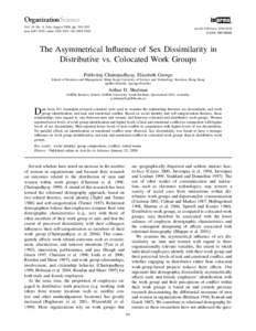 Organization Science  informs Vol. 19, No. 4, July–August 2008, pp. 581–593 issn[removed]  eissn[removed]  08  1904  0581