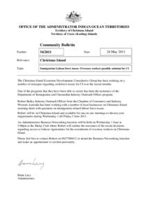 Christmas Island / Indian Ocean / Political geography / Brian Lacy / Earth / CI / Australia / Outline of Christmas Island / States and territories of Australia / Cocos (Keeling) Islands / Year of birth missing