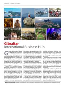 PROMOTION | ECONOMIC DEVELOPMENT  Gibraltar International Business Hub  G