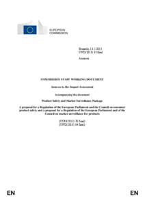 EUROPEAN COMMISSION Brussels, [removed]SWD[removed]final Annexes