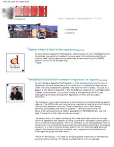 WTO: Focus No 56: October[removed]n° WTO Newsletter  56