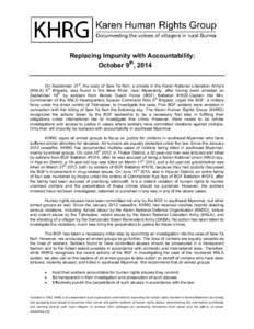 Microsoft Word - KHRG_Replacing_Impunity_with_Accountability_FinalDraft.docx