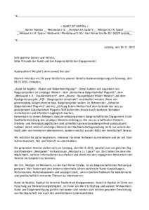 °K...................................................................................................................  = KUNST IST KAPITAL = ______Atelier Kookaa __ Westwand e.V. __Ponyhof Art Gallery __ Westpol A.I.R. 