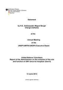 Sociology / United Nations System / Volunteering / United Nations Development Programme / International Year of Volunteers Plus 10 / United Nations / United Nations Volunteers / UNV