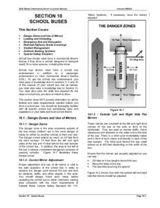 2004 Model Commercial Driver’s License Manual  SECTION 10 SCHOOL BUSES  Version[removed]