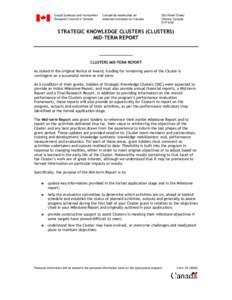 Education / Academia / Social Sciences and Humanities Research Council / Canadian Institutes of Health Research / Knowledge mobilization / McMaster University / University of Alberta / UK Research Councils / Stephen Gaetz / Research / Association of Commonwealth Universities / Industry Canada