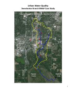 Urban Water Quality  Sweetwater Branch BMAP Case Study 1