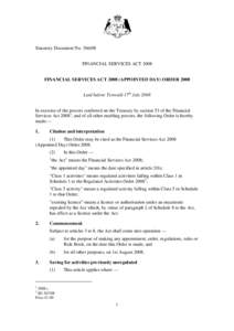 Microsoft Word - Financial Services Act 2008 _Appointed Day_ Order 2008.doc