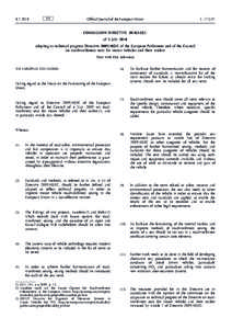 Commission Directive[removed]EU of 5 July 2010 adapting to technical progress Directive[removed]EC of the European Parliament and of the Council on roadworthiness tests for motor vehicles and their trailersText with EEA 