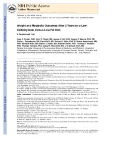 NIH Public Access Author Manuscript Ann Intern Med. Author manuscript; available in PMC 2010 October 5. NIH-PA Author Manuscript