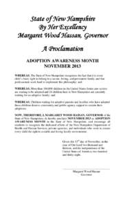 Microsoft Word - Adoption Awareness Month_11 13.doc