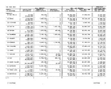 Chippewa County Green Book 2001