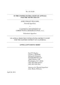 No[removed]_____________________________________________________________________ IN THE UNITED STATES COURT OF APPEALS FOR THE NINTH CIRCUIT _____________________________________________________________________ JOHN WE