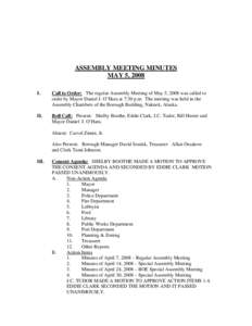 Naknek River / Naknek /  Alaska / Salmon / Motion / Bristol Bay Borough /  Alaska / Alaska / Geography of the United States / Geography of Alaska / Parliamentary procedure / Second