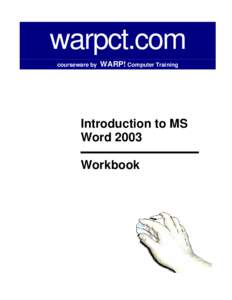 warpct.com courseware by