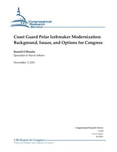 Coast Guard Polar Icebreaker Modernization