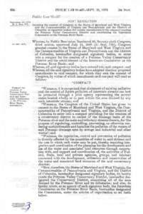 United States / Clean Water Act / Article One of the United States Constitution / West Virginia / Geography of the United States / Interstate Commission on the Potomac River Basin / Potomac River
