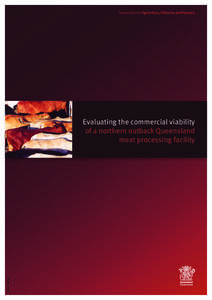 Microsoft Word - Evaluating commercial viability meat processing facility.doc
