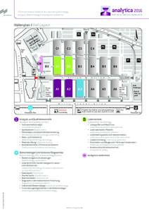 chen Mün Anschlussstelle/Motorway exit München25th International Trade Fair for Laboratory Technology, Riem