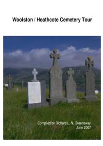 Woolston / Heathcote Cemetery Tour  A colleague writes of Decra Art, principal sponsor of this tour: