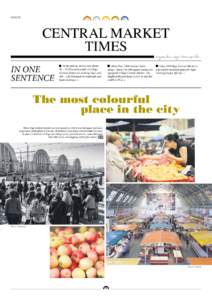 2014 #2  CENTRAL MARKET TIMES  Everyone has a story! Stories meet here…