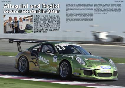 Race 5 & 6 Porsche GT3 Cup Challenge ME, Doha - Qatar 23. + 24.