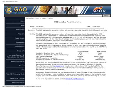 GAO - General Accounting Office