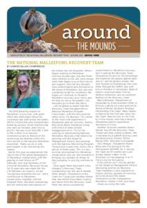 NEWSLETTER OF THE NATIONAL MALLEEFOWL RECOVERY TEAM  AUTUMN 2013 EDITION THREE THREE