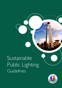 Sustainable Public Lighting Guidelines Contact us for a translation This information is provided by the City of Port Phillip to