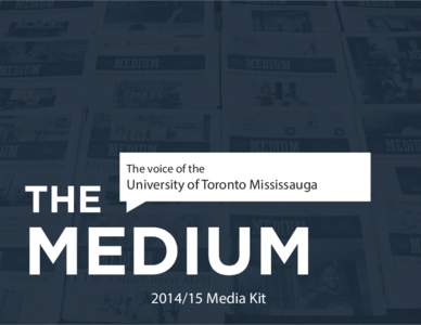 The voice of the  THE University of Toronto Mississauga