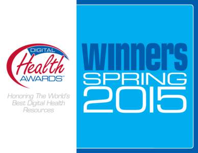 wInners Spring Honoring The World’s Best Digital Health Resources