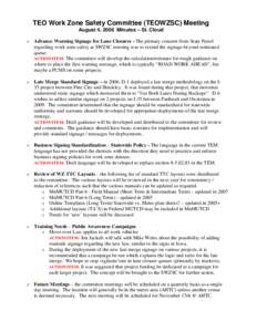 Transport engineering / Transportation in the United States / United States Department of Transportation / Signage / Wireless Ronin Technologies / Warning sign / Transport / Symbols / Manual on Uniform Traffic Control Devices