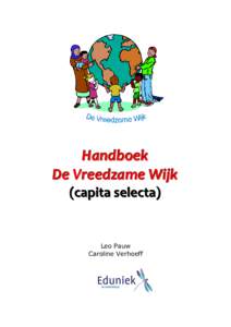 Handboek De Vreedzame Wijk (capita selecta) Leo Pauw Caroline Verhoeff
