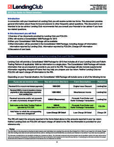 Income tax in the United States / Lending Club / Economics / IRS tax forms / Internal Revenue Service / Tax / Refund anticipation loan / We the People Foundation / Taxation in the United States / Financial economics / Finance