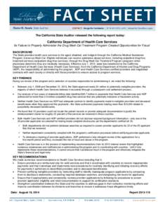 Health / Federal assistance in the United States / Healthcare reform in the United States / Presidency of Lyndon B. Johnson / United States / Medicine / Primary Care Behavioral health / Health care in the United States / California Department of Alcohol and Drug Programs / Medi-Cal / Medical assistant