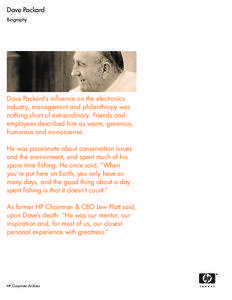 Geography of California / William Redington Hewlett / David Packard / Palo Alto /  California / Hewlett-Packard / Stanford University / Lewis E. Platt / Silicon Valley / Frederick Terman / Lemelson–MIT Prize / Computing / Technology