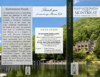 Montreat Conference Center / Planned giving / Trust law / Taxation in the United States / Law / Inheritance / Charitable trust