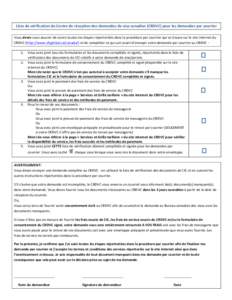 CVAC Checklist for Mail_In_Applications_French_