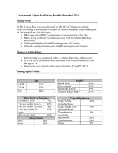 Attachment 1: Ipsos Reid Survey Results, December 2014