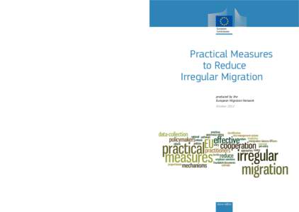 DR[removed]EN-C  This Synthesis Report summarises the main findings of the National Reports for the EMN Study on Practical Measures to Reduce Irregular Migration undertaken by EMN National Contact Points from 22 Member