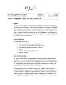 Microsoft Word - Student Financial Affairs Committee Policy[removed]Draft.docx