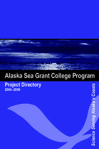 Alaska Sea Grant 2004 Project Directory