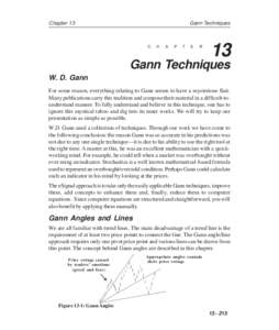 Chapter 13  Gann Techniques C