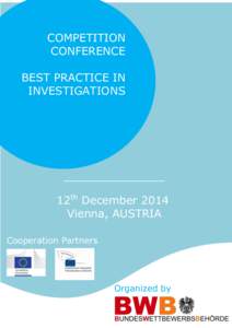 COMPETITION CONFERENCE BEST PRACTICE IN INVESTIGATIONS  th