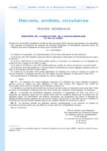 Journal officiel de la République française - N° 82 du 8 avril 2015