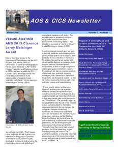 Microsoft Word - AOS & CICS Newsletter Winter 2013