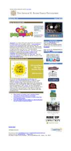 Having trouble viewing this email? Click here  Issue No. 14 April, 2012